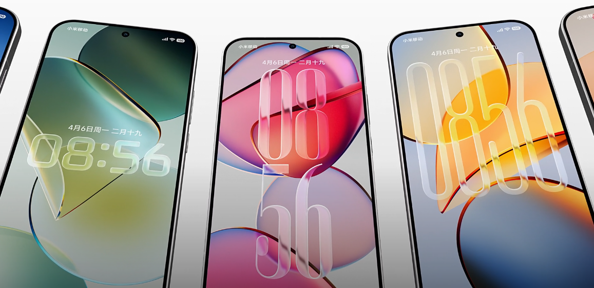 小米澎湃 OS 4 锁屏自定义界面
