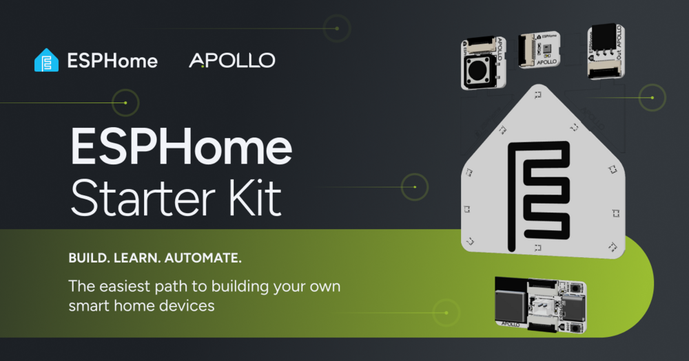 ESPHome Starter Kit 发布:低门槛自制智能家居设备套件来了封面图